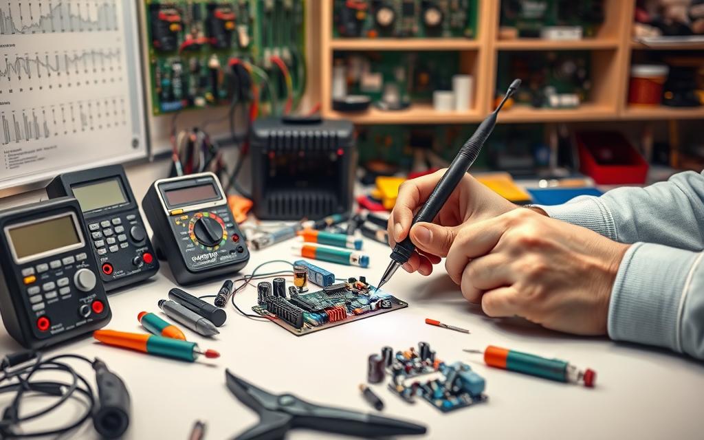 hands-on electronics skills