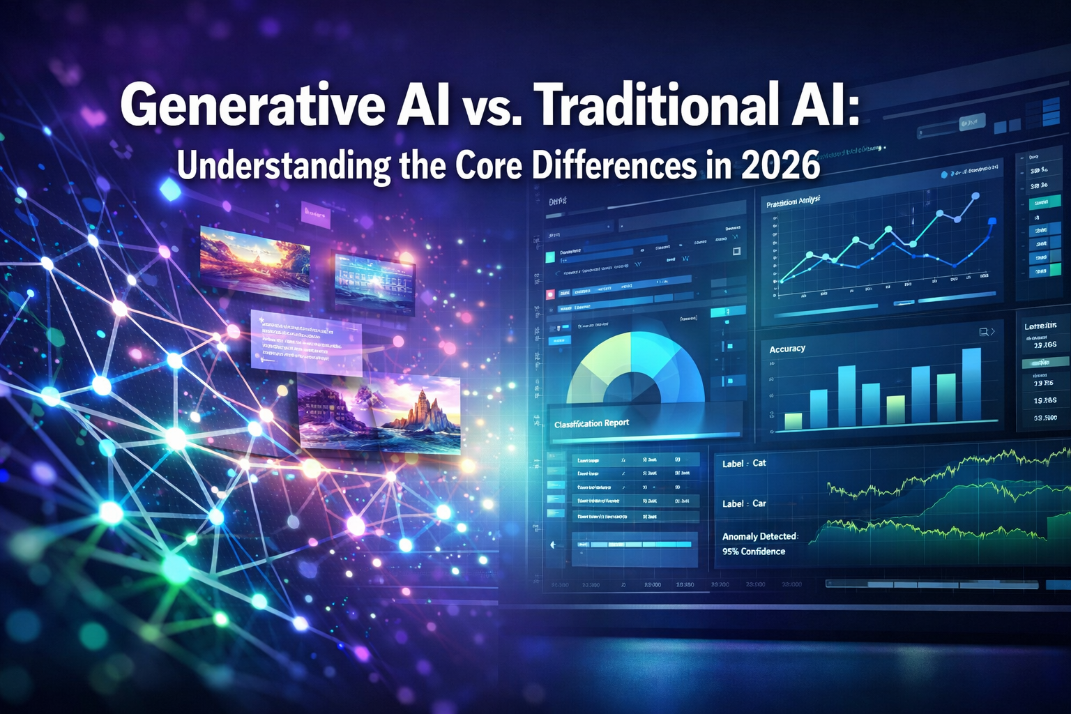 How does generative ai differ from traditional ai?