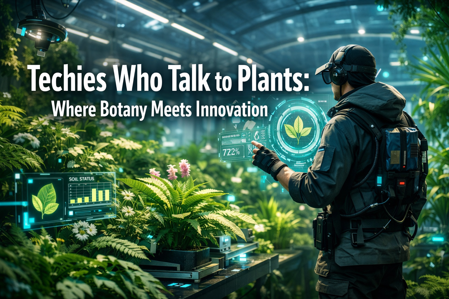 Techies Who Talk to Plants The Intersection of Botany and Technology